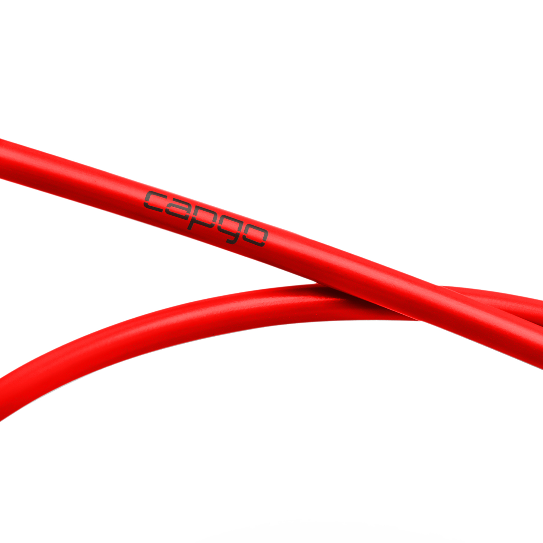 Image of capgo Blue Line Shift Cable Housing - 4 mm - PTFE - 3000 mm - red