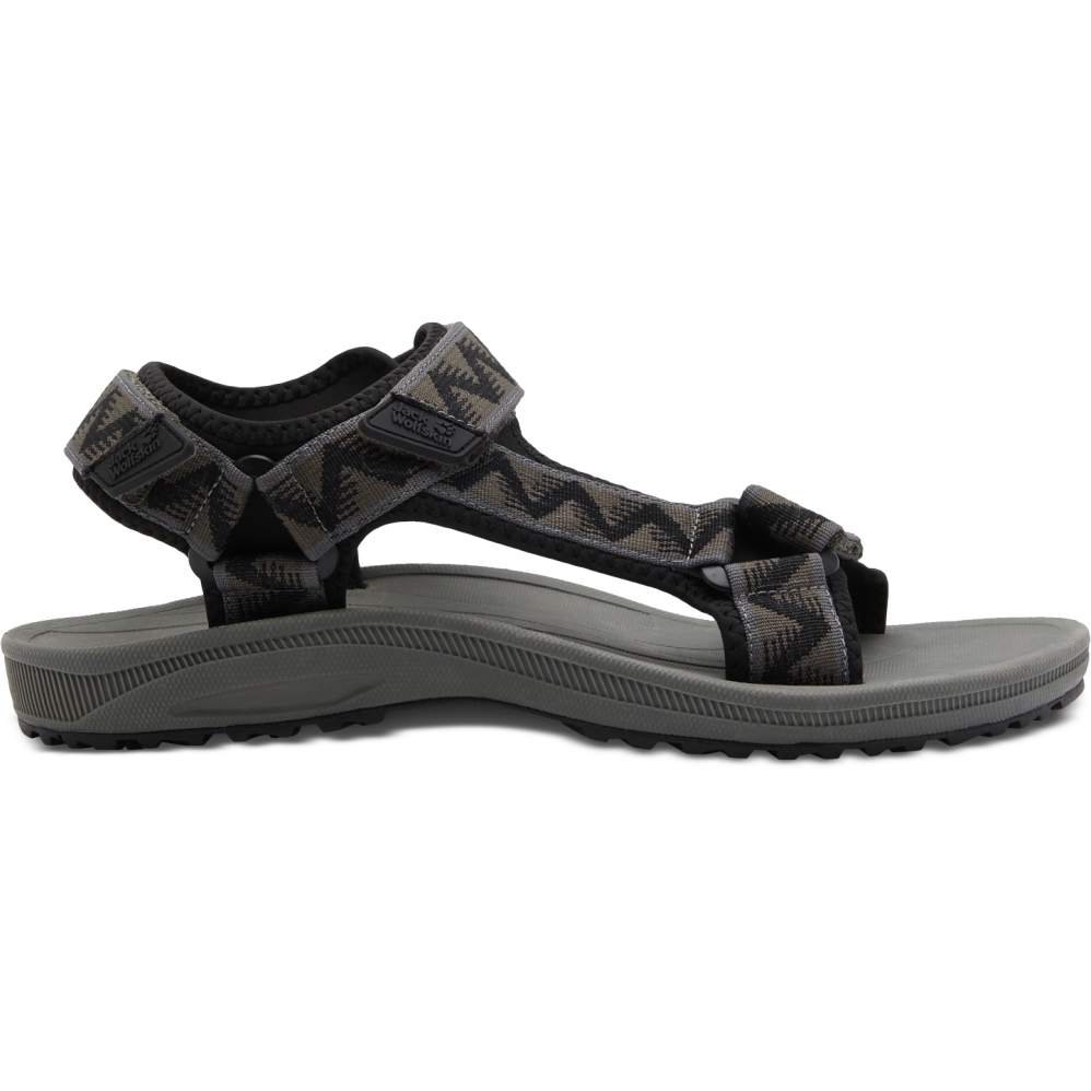 Image of Jack Wolfskin Wave Breaker Sandals Men - cold coffee