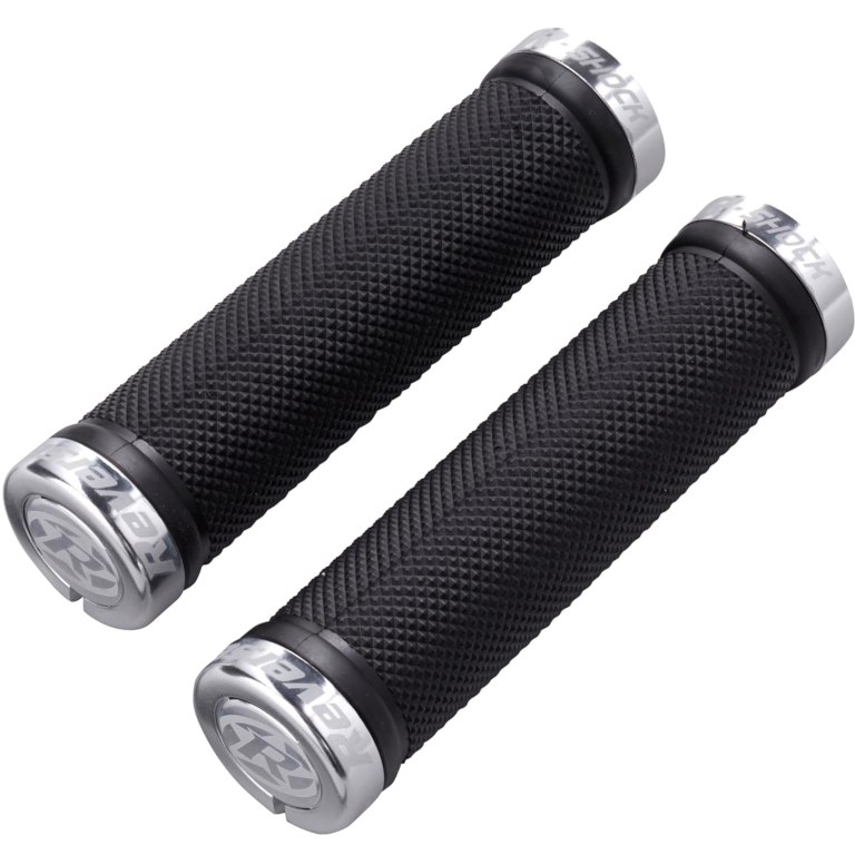 Produktbild von Reverse Components R-Shock Griffe - 31mm - schwarz / silber