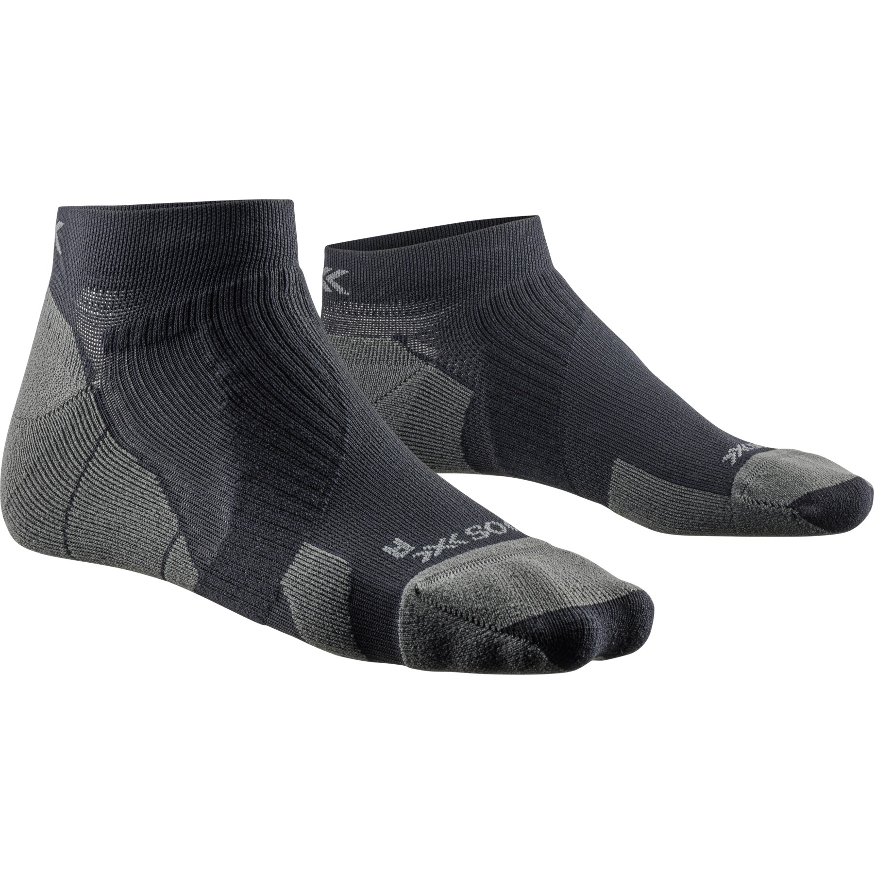 Produktbild von X-Socks Run Perform Low Cut Laufsocken - black/charcoal