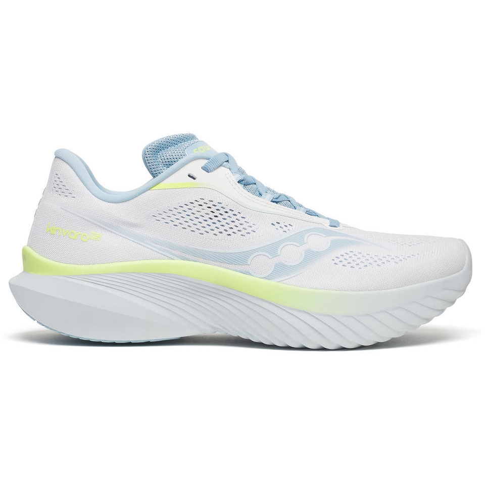 Productfoto van Saucony Kinvara 15 Hardloopschoenen Dames - white/icemelt