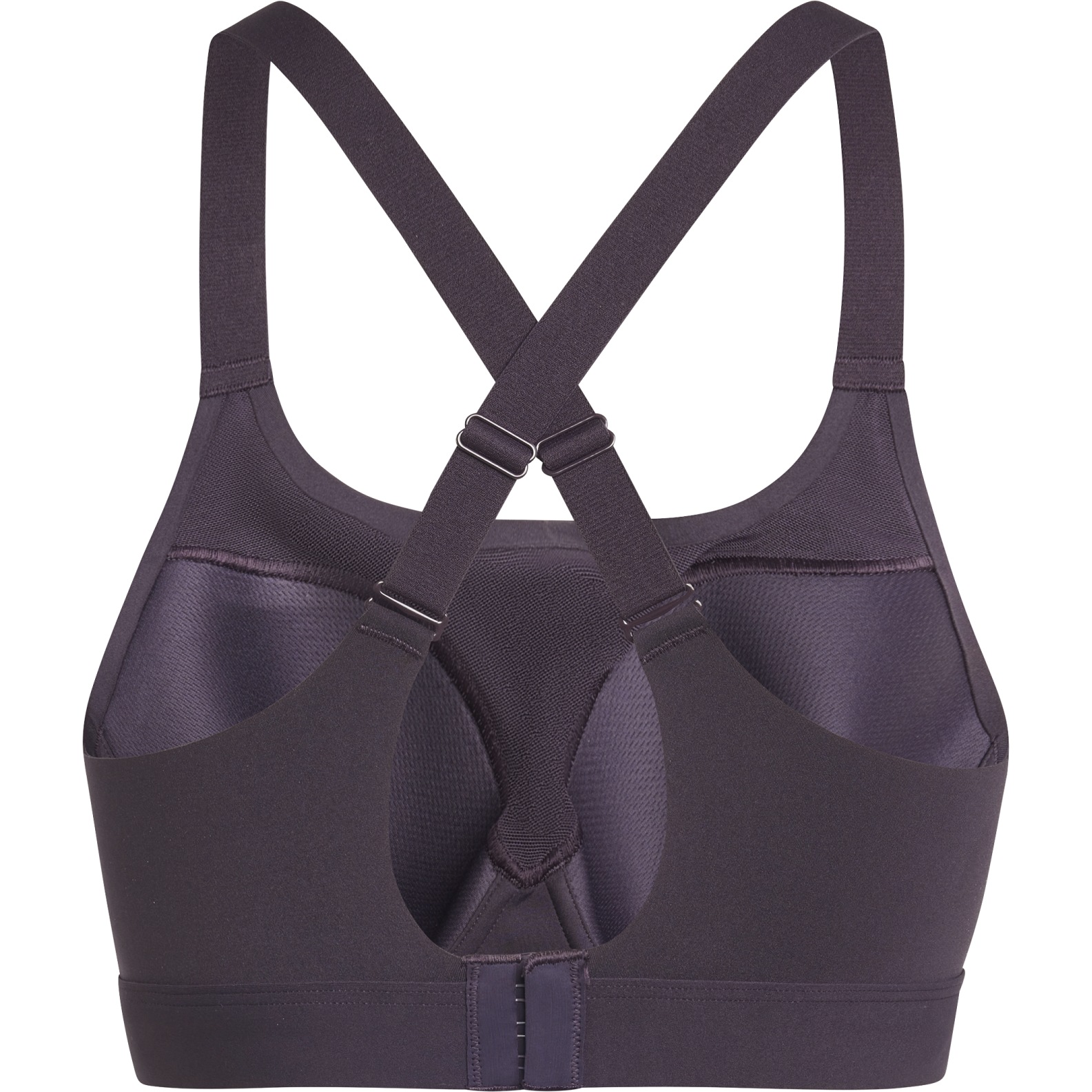 adidas TLRD Impact Luxe High-Support Zip Bra - Black