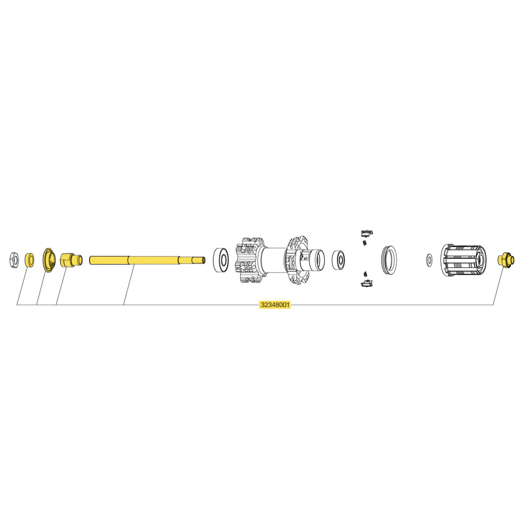 Köp Mavic E-Crosstrail SL Bakhjul 29 CB Skiva 6-G TL-R Sram på HBS