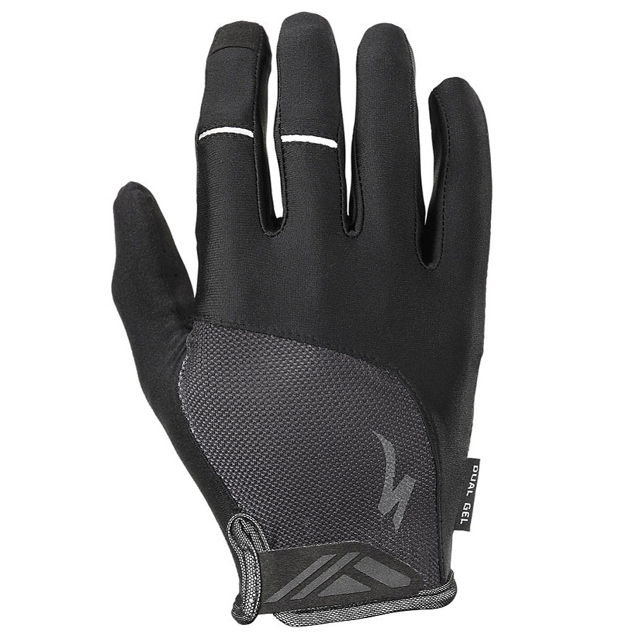 Picture of Specialized Body Geometry Dual Gel LF Full Finger Gloves - black