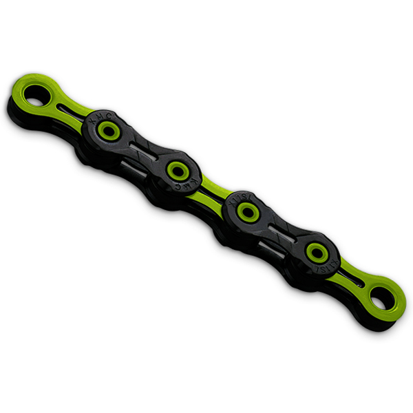 Picture of KMC DLC 11 Chain - 11-speed - black/green