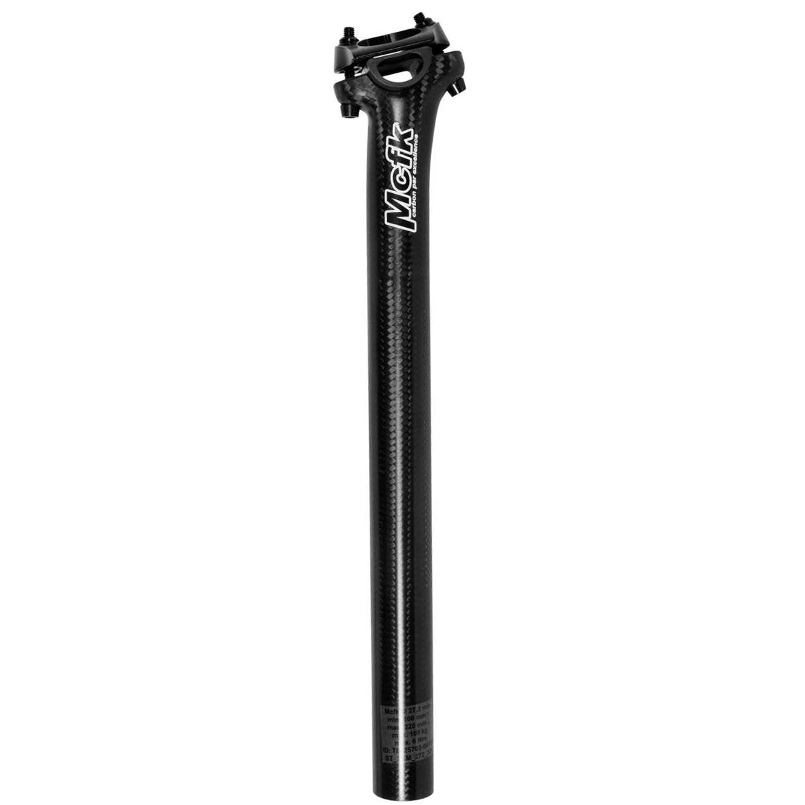 Picture of Mcfk Seatpost with Offset - Carbon - 25.4mm - 3K Matt
