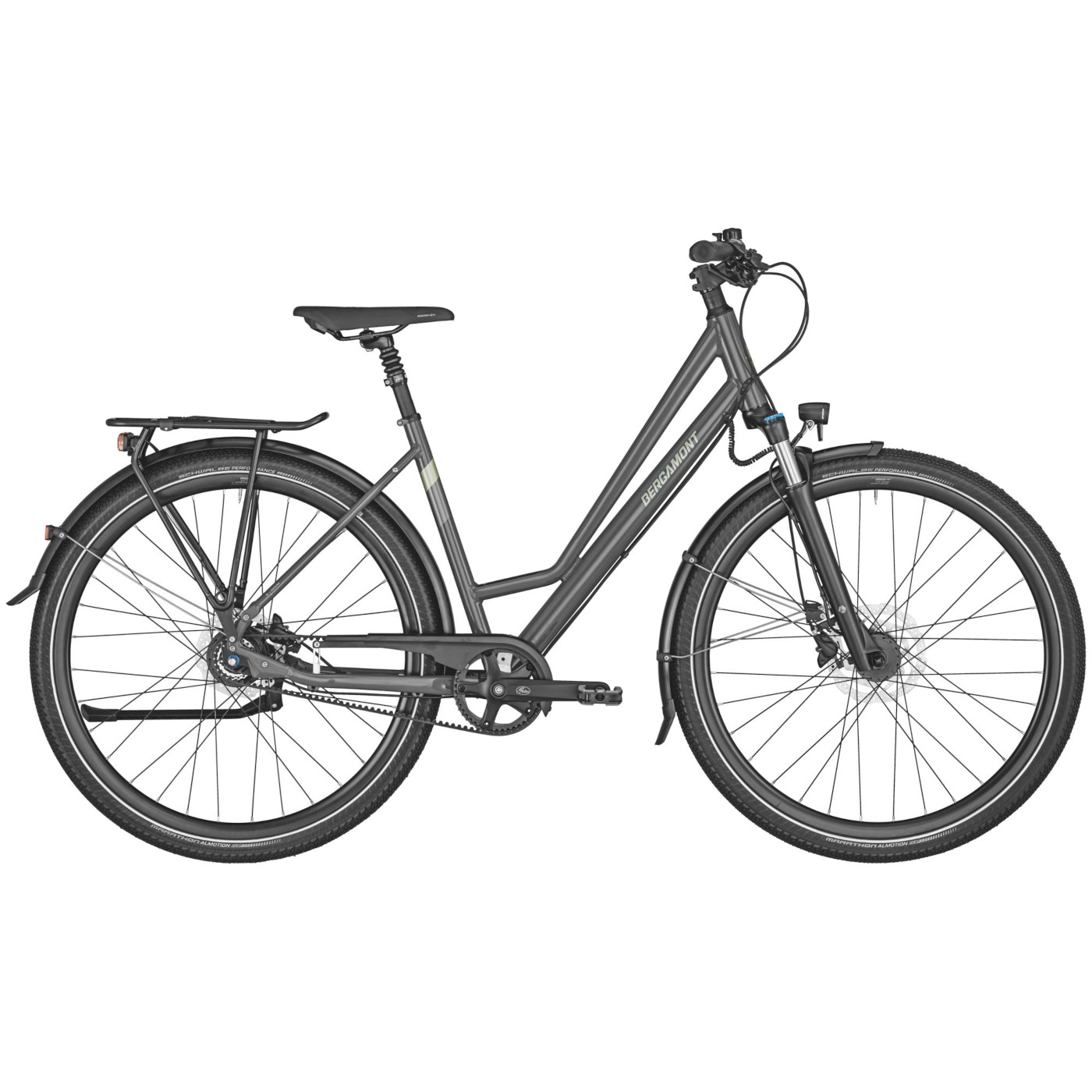 Immagine prodotto da Bergamont Bici Trekking Donna - HORIZON N8 BELT AMSTERDAM - 2023 - shiny dark grey