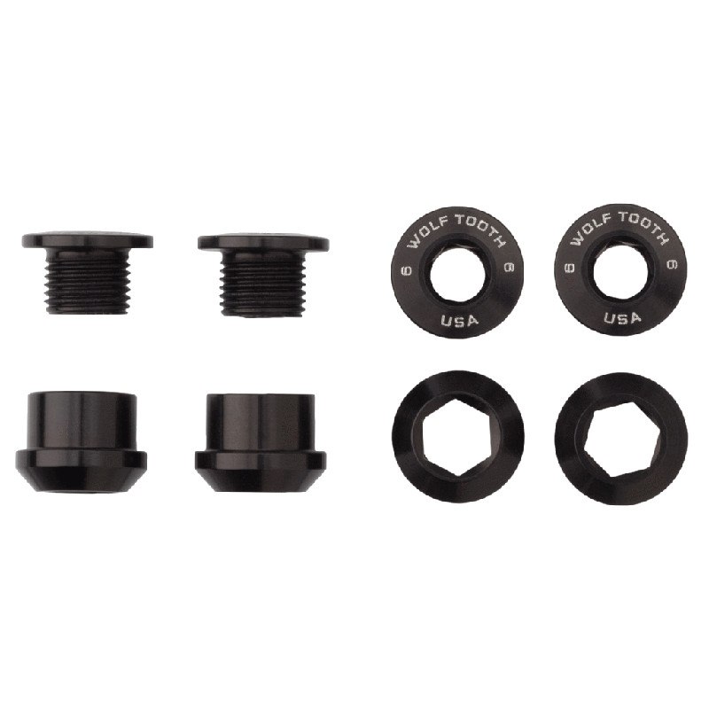 thumbnail image 2 of 5Pcs Bicycle Bike Chainring Screw Chainwheel Bolt For Single Double Triple Speedgold 5mm 2 of 14