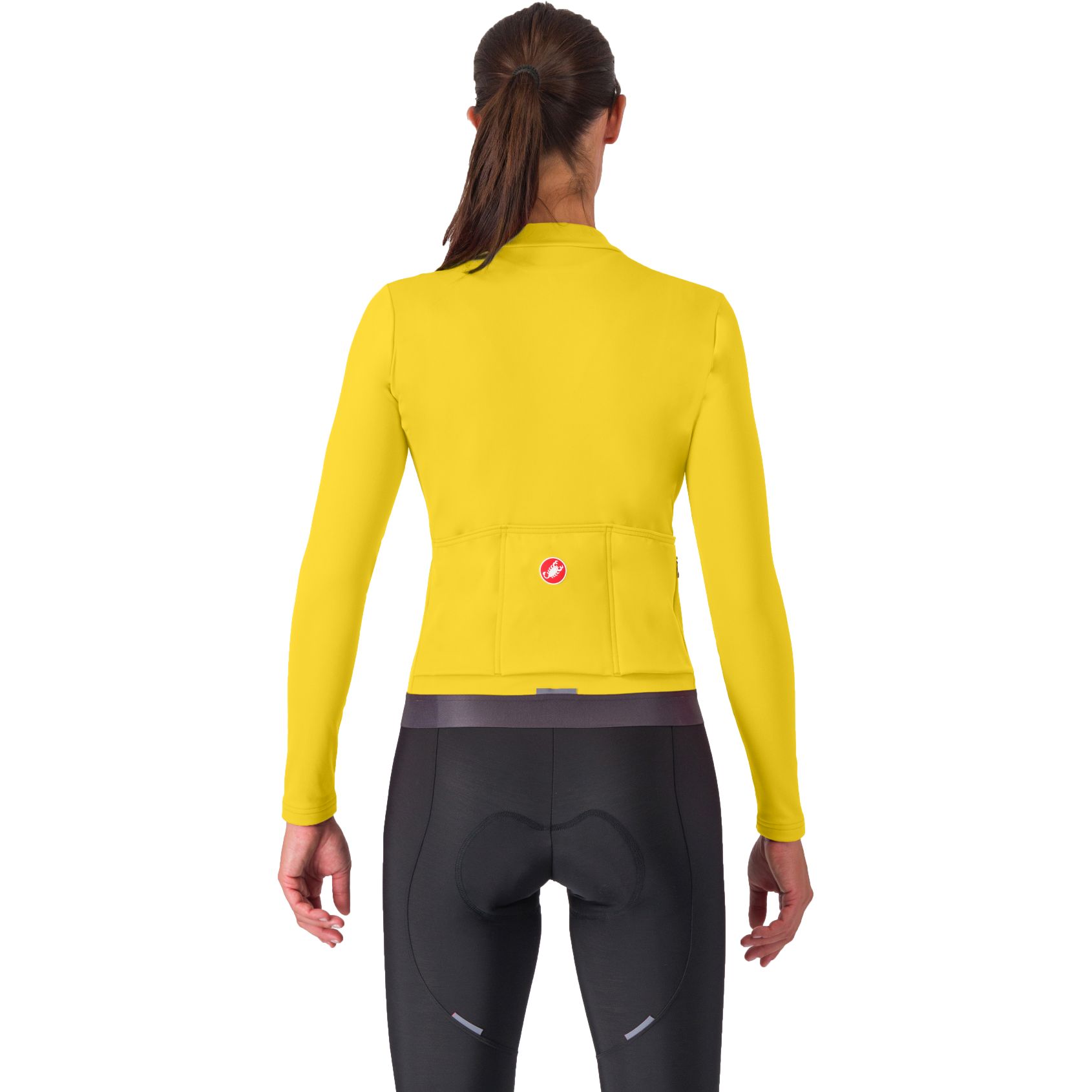 Castelli Maillot Thermique Femme Espresso mango mojito/dark