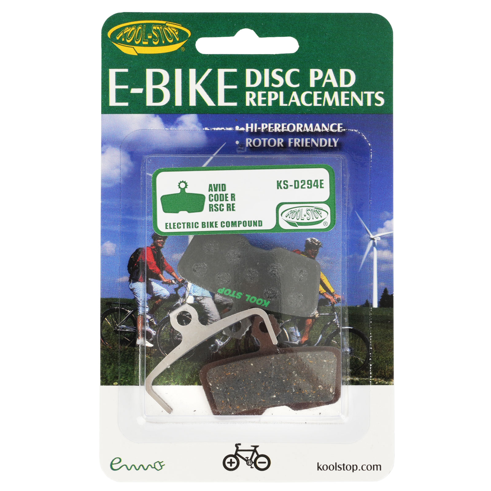 Produktbild von Kool Stop Scheibenbremsbeläge - E-Bike | für Avid Code / Sram Motive / DB8 - KS-D294E