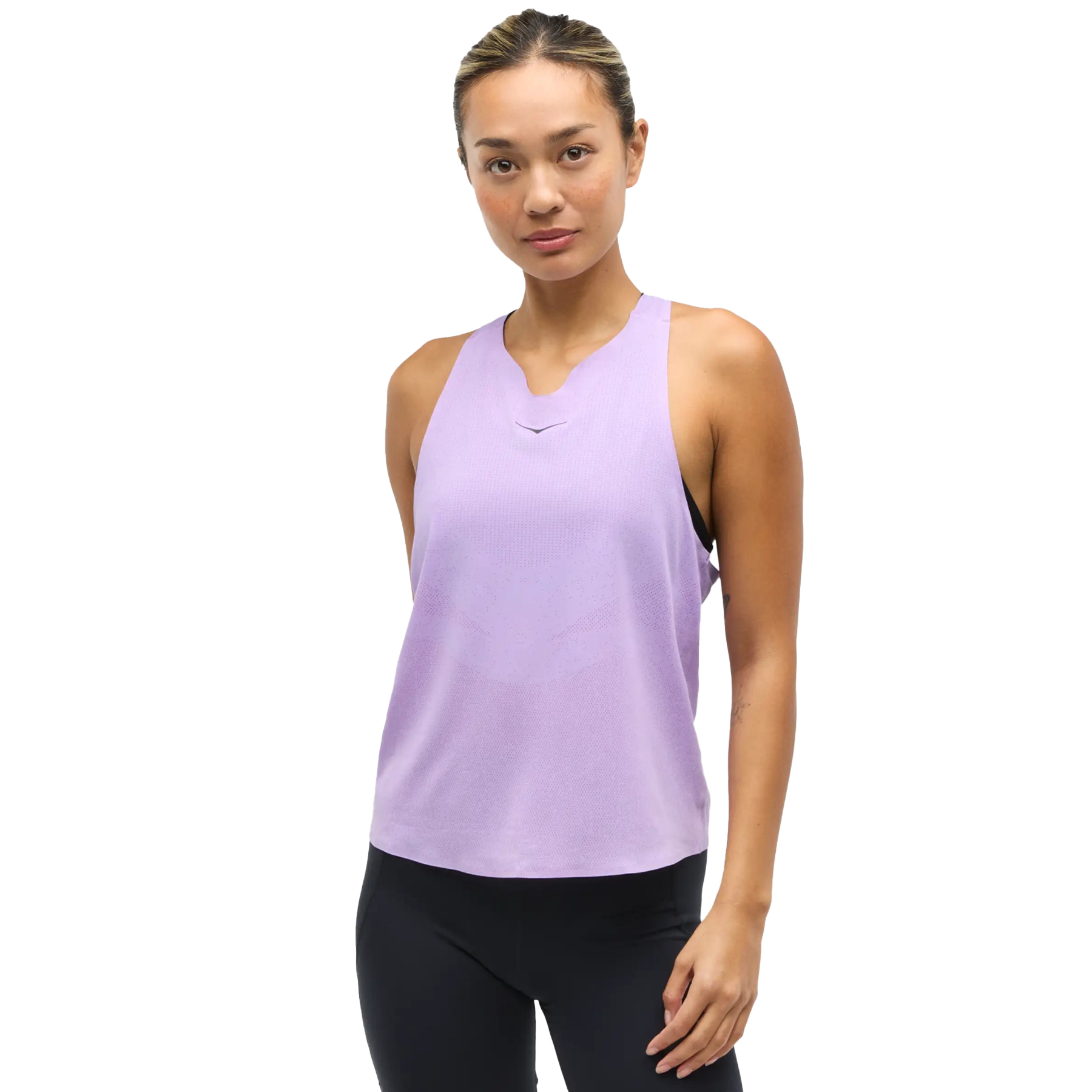 Productfoto van Hoka Race Tanktop Dames - aster flower