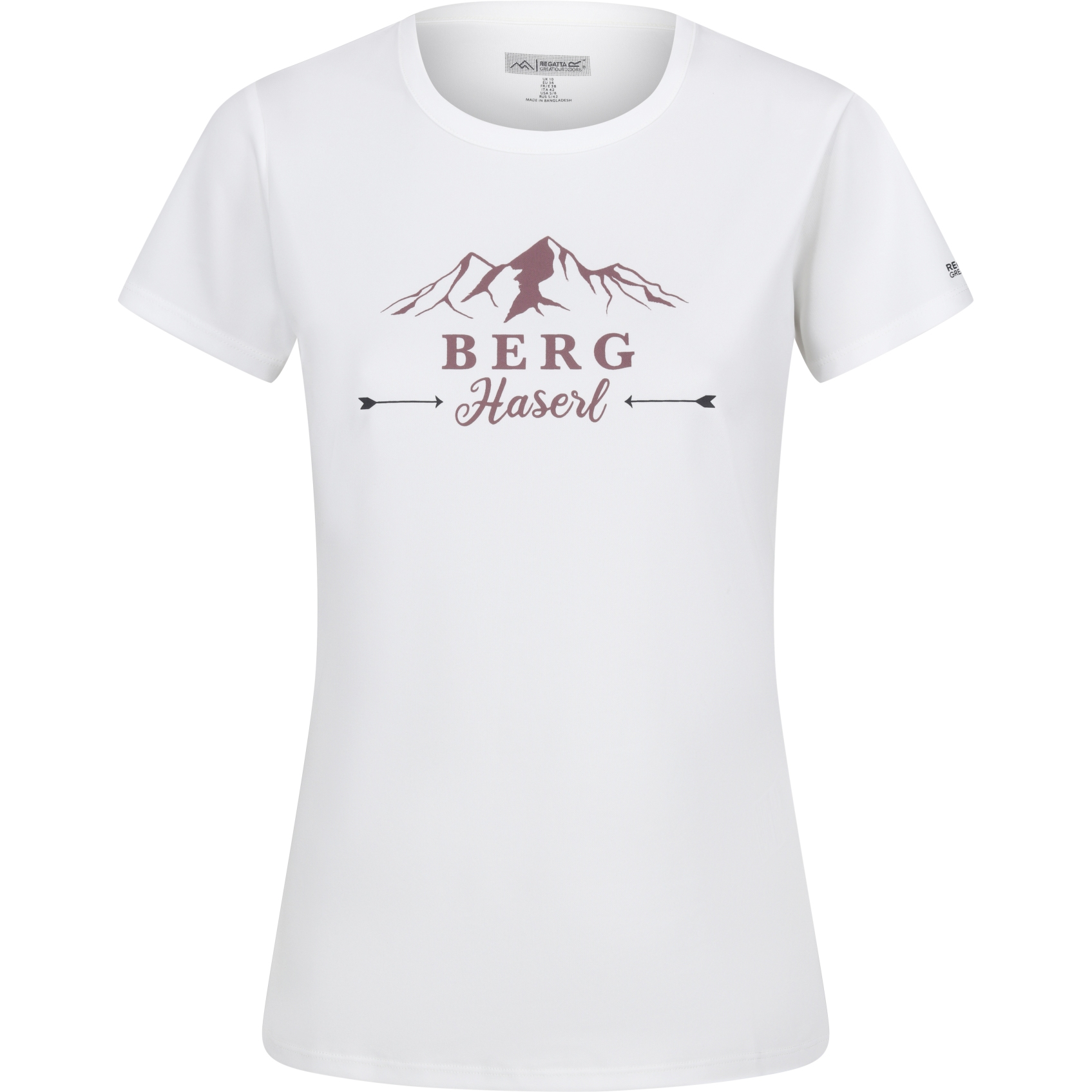 Produktbild von Regatta Fingal Slogan T-Shirt Women - Weiß 900