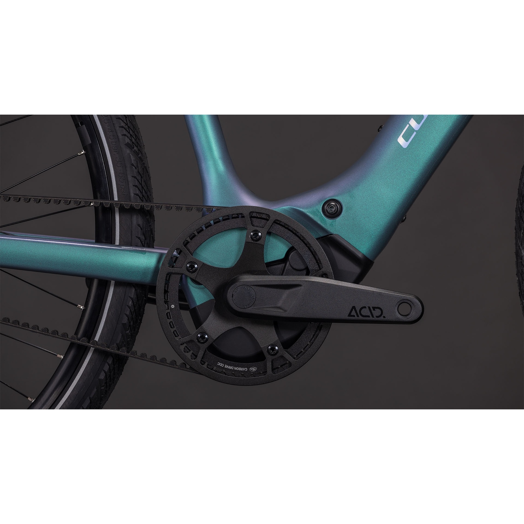 CUBE EDITOR HYBRID SLT 400X - Trapeze - Electric City-Bike - 2026