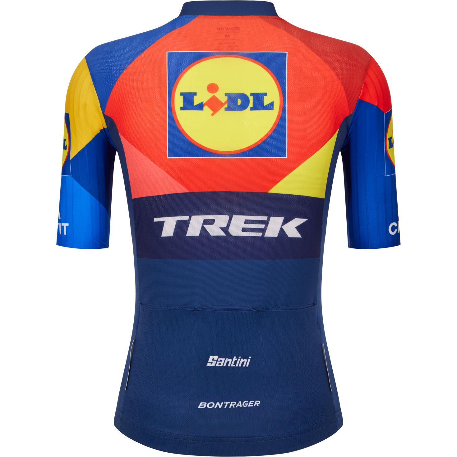 Santini Team Lidl-Trek 2025 Aero S/S Jersey Men RE94475C25LT print