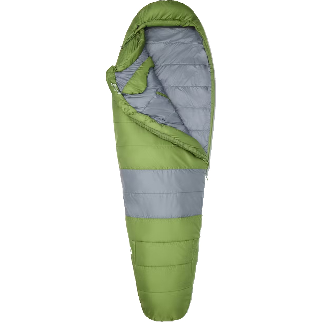 Marmot Trestles Elite Eco 30 Short Sleeping Bag - Zip left