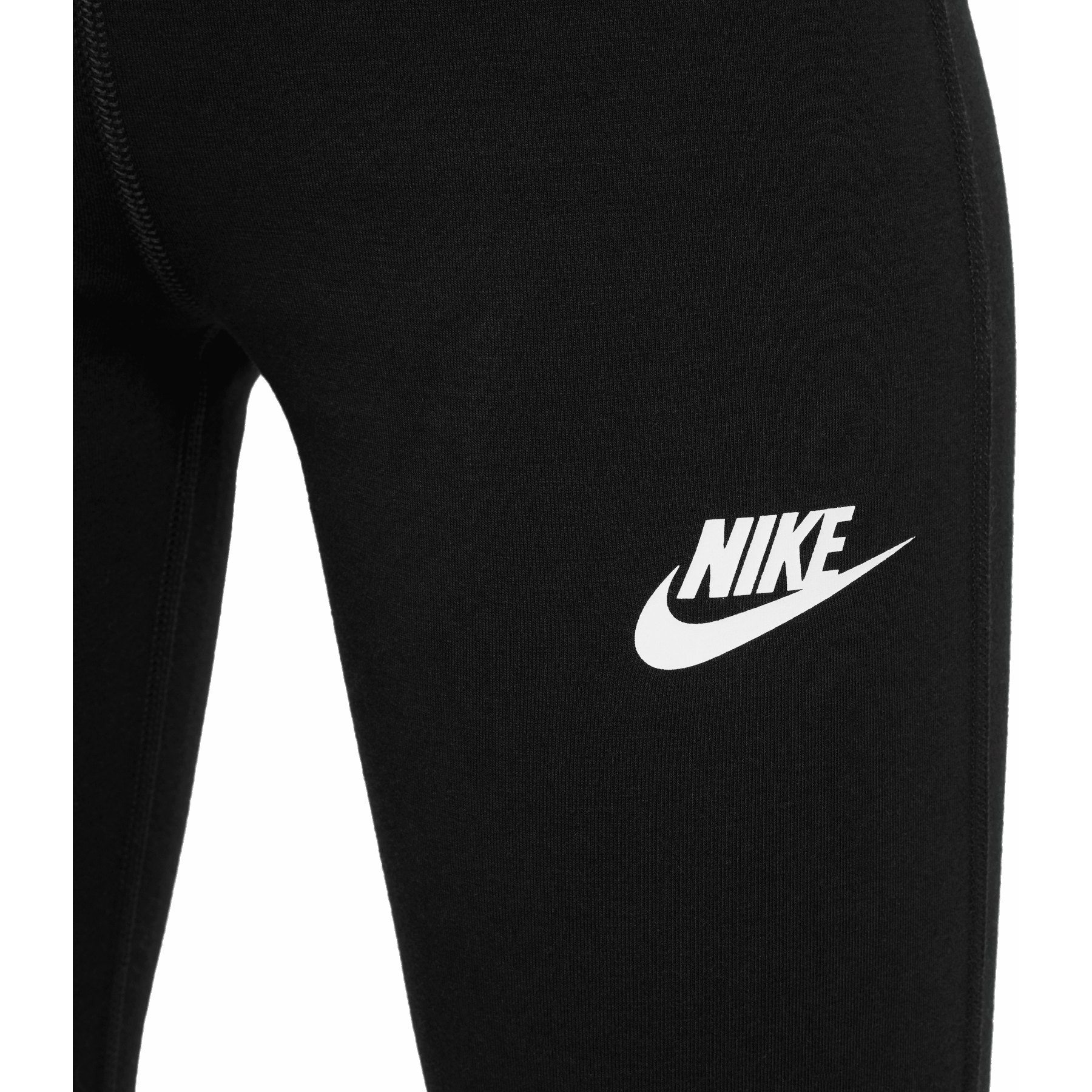 nike club leggings black