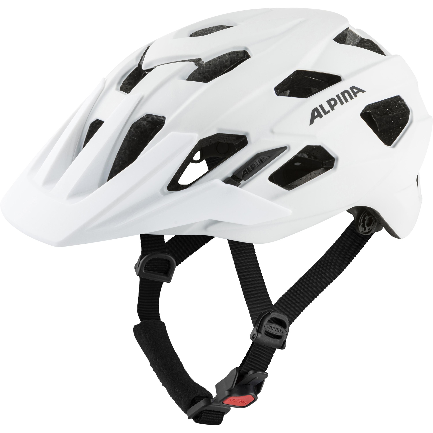 Image of Alpina Plose Mips Helmet - white matt