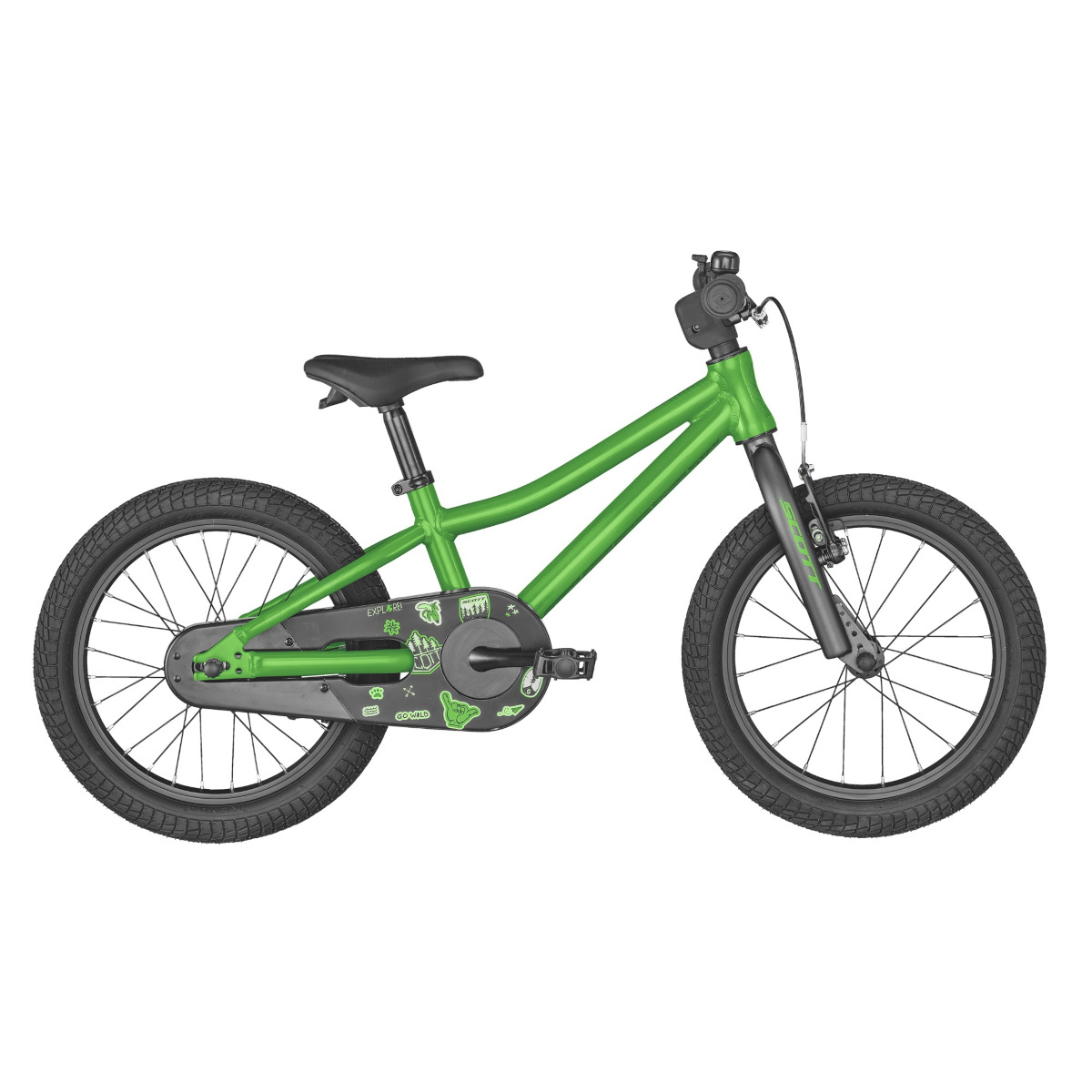 Picture of SCOTT ROXTER 16 - 16&quot; Kids Bike - 2022 - smith green / dark grey