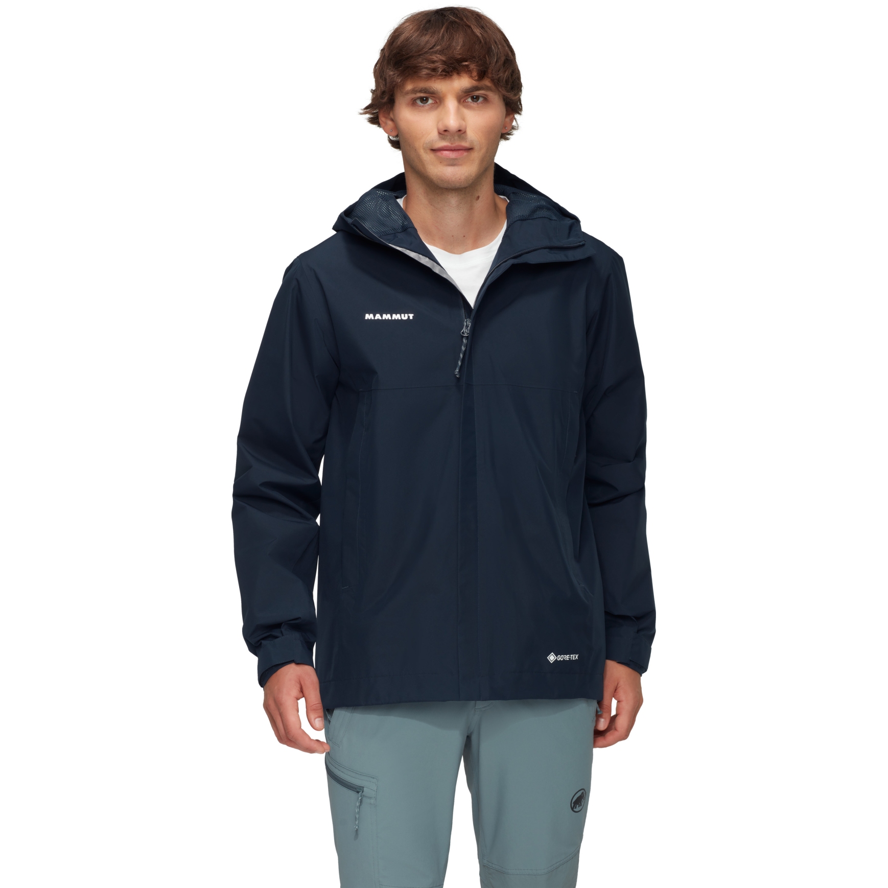 Produktbild von Mammut Treeline Light Hardshelljacke mit Kapuze Herren - marine