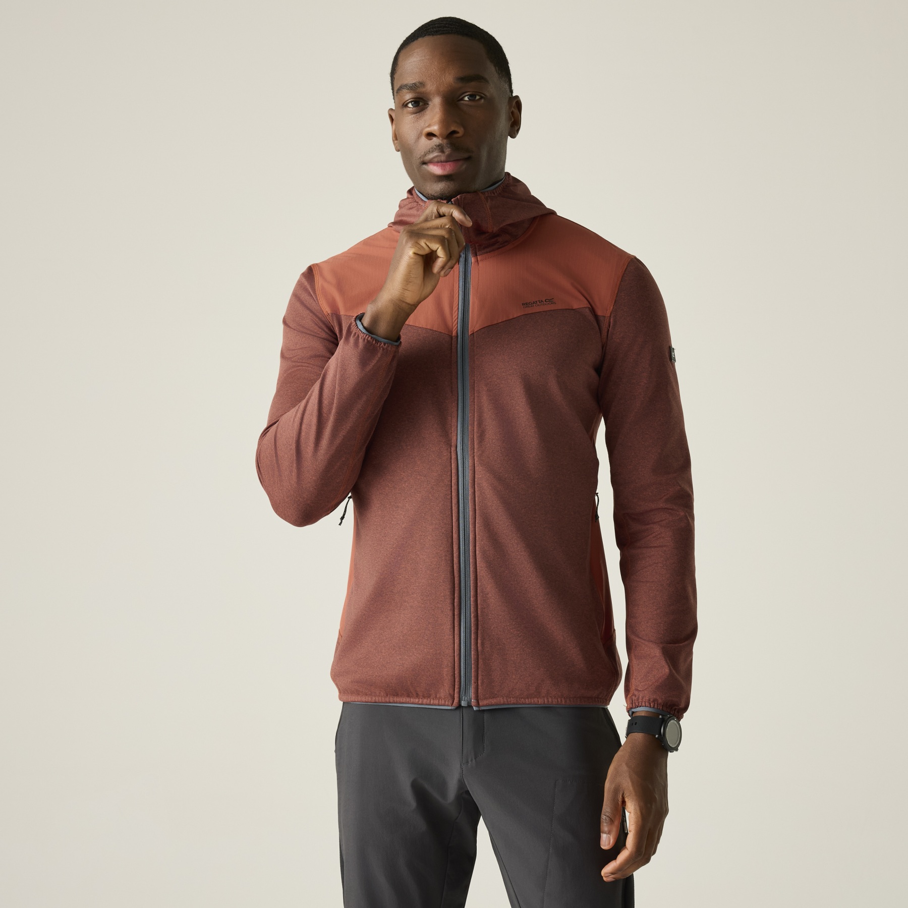 ウェア  Prime Jacket - Brick Regatta Finchdale Midlayer Jacket Men - Brick ZHI | BIKE24