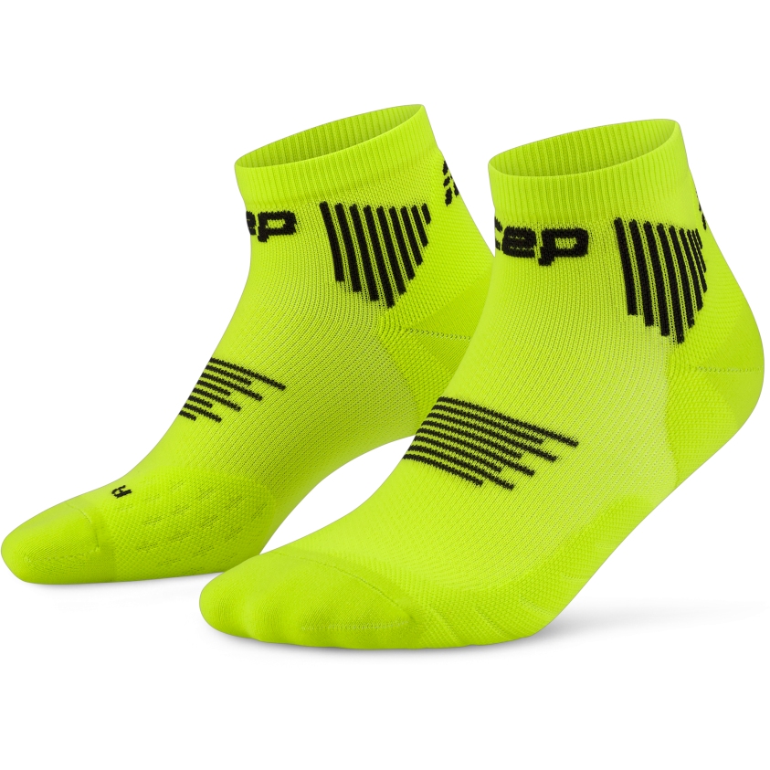 Bild von CEP Core Run Low Cut Kompressionssocken Damen - lime/black