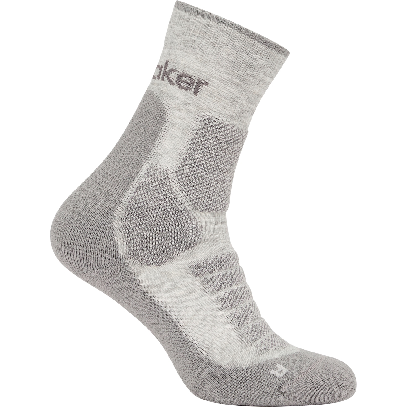 Icebreaker Merino Lifestyle Ultralight Crew Camp Essentials Sokken Dames - Ecru Hthr/Sand