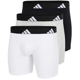 Produktbild von adidas Sports Underwear Active Flex Cotton Boxershorts Herren - 3er Pack - 917 assorted