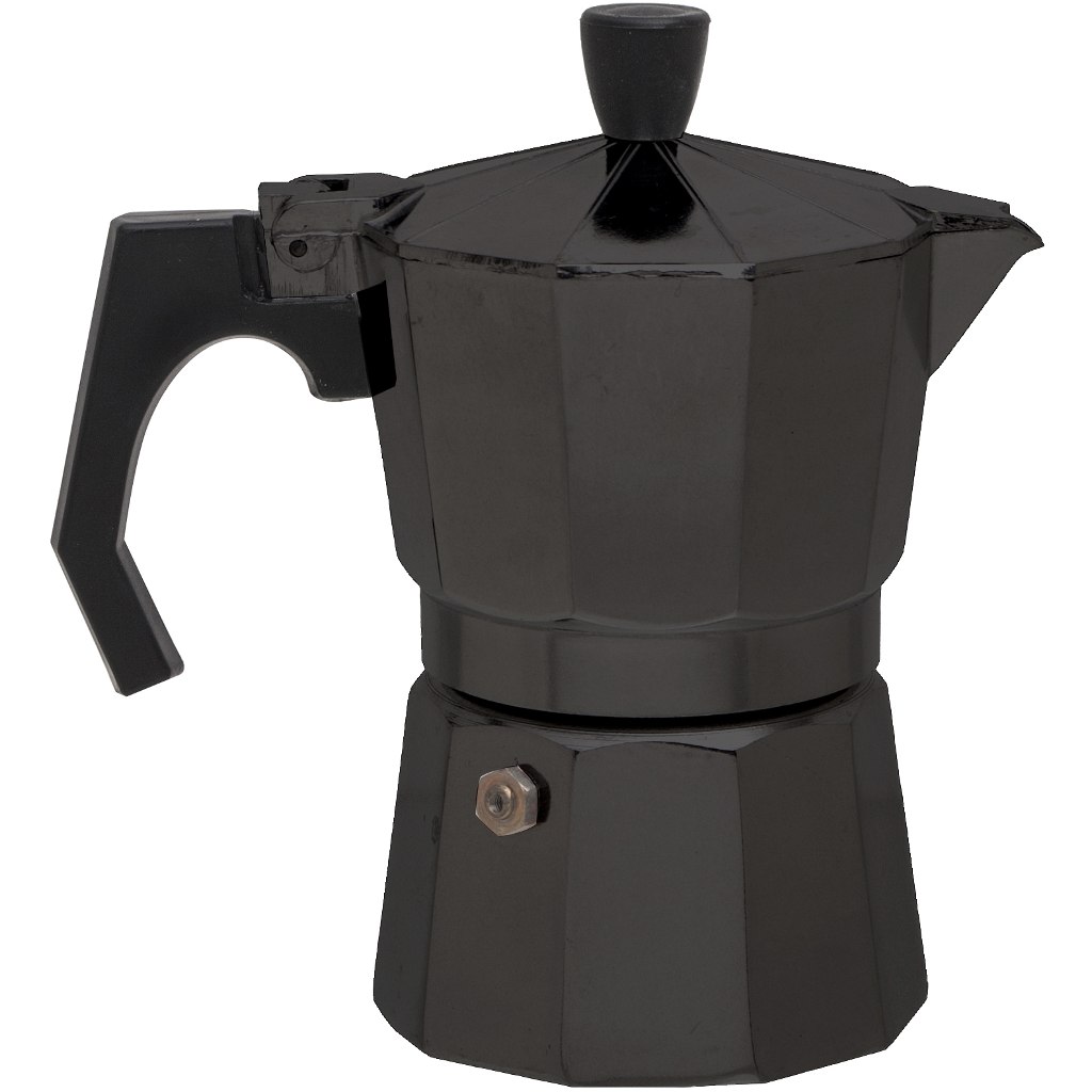 Foto van basic NATURE | Relags Espresso Maker Bellanapoli 3 Cups - black