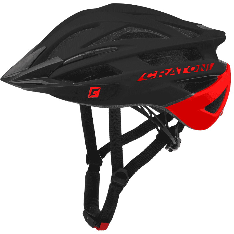 Productfoto van CRATONI Agravic Helmet - black-red matt