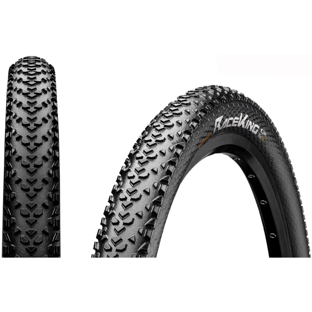 Picture of Continental Race King MTB Wire Bead Tire - E25 - 26x2.00&quot; - black/black