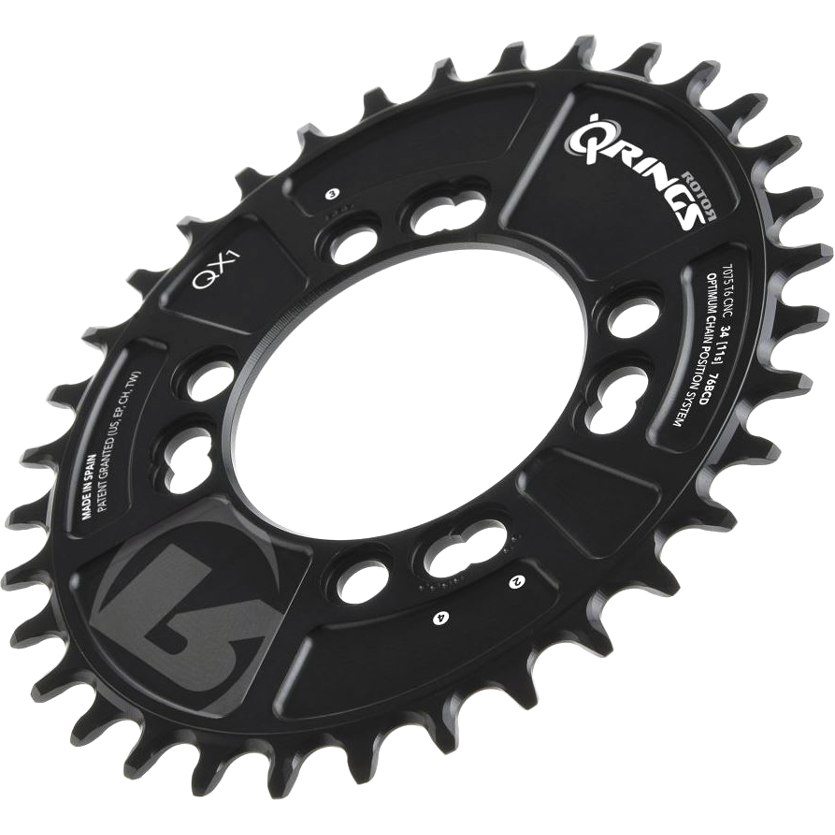 Picture of Rotor Q-Rings QX1 MTB Chainring 4-arm 76mm 1x11-speed Narrow-Wide