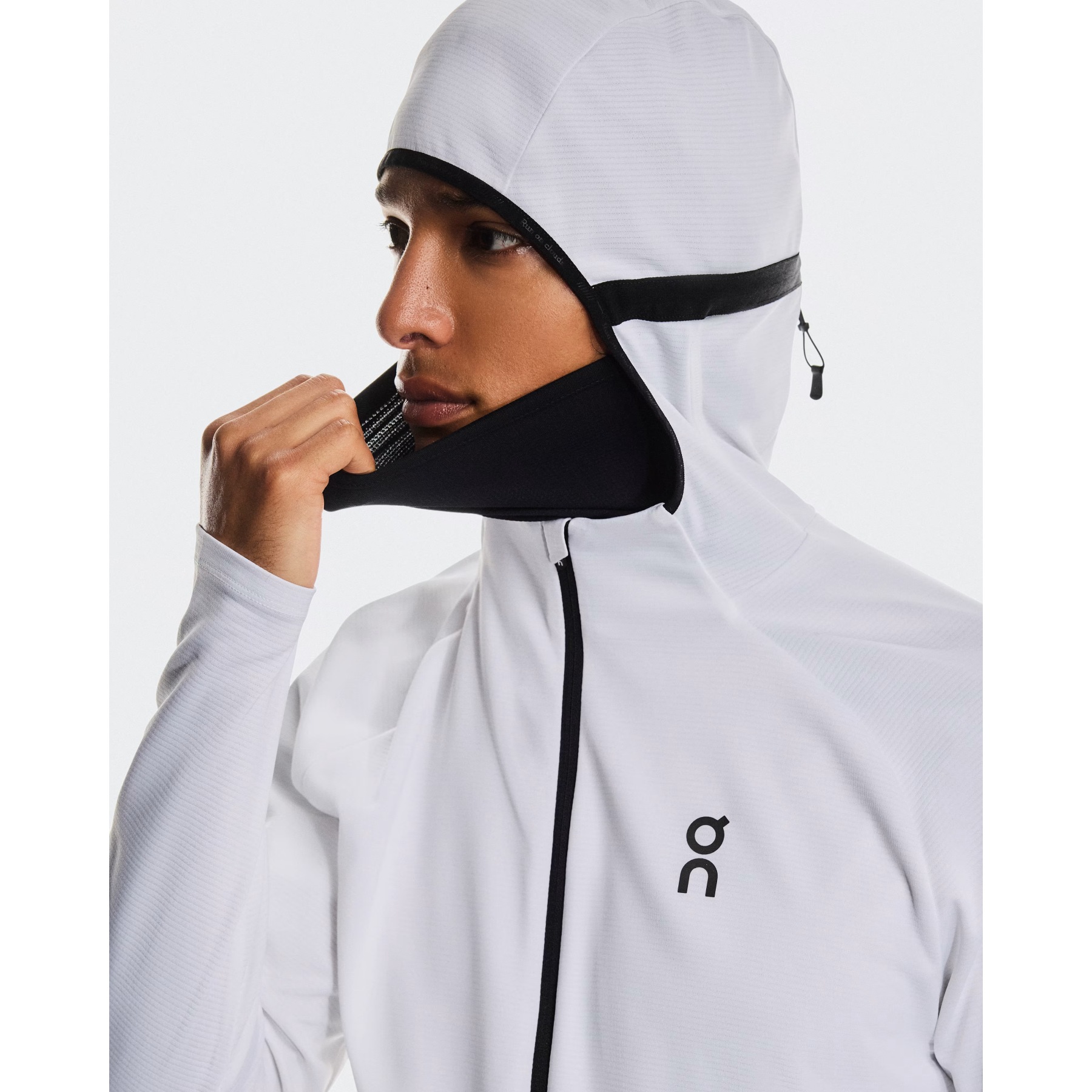 On Climate Zip Hoodie Men - White | BIKE24