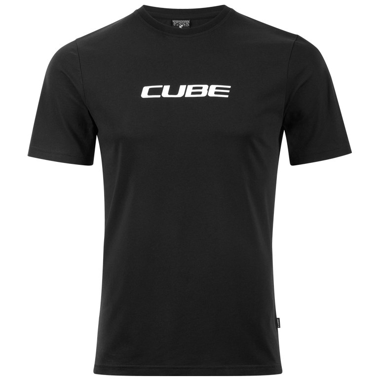 Photo produit de CUBE T-Shirt BIO - Classic Logo - noir