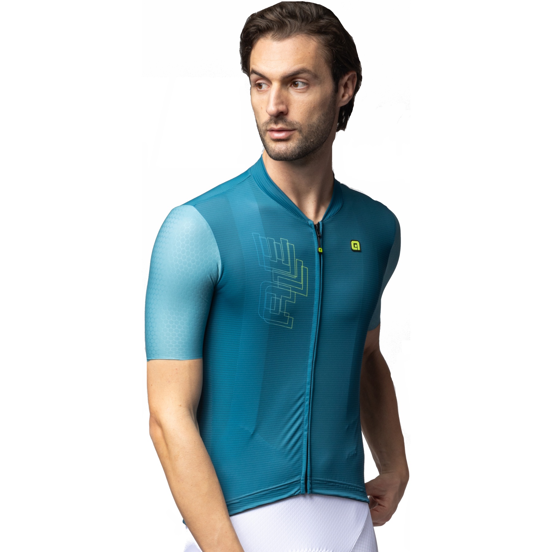 Produktbild von Alé PR-E Follow Me Kurzarm-Trikot Herren - teal
