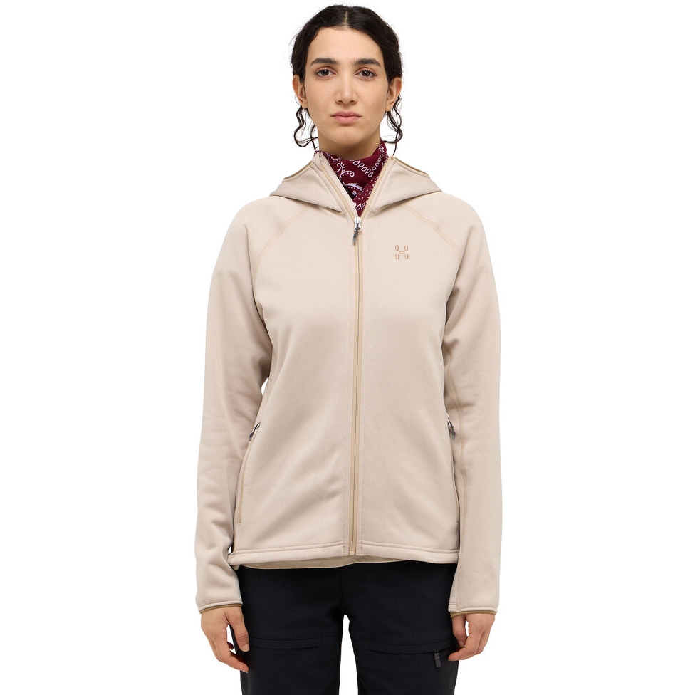 Produktbild von Haglöfs Magma Mid Hoodie Damen - chalk beige 5S9