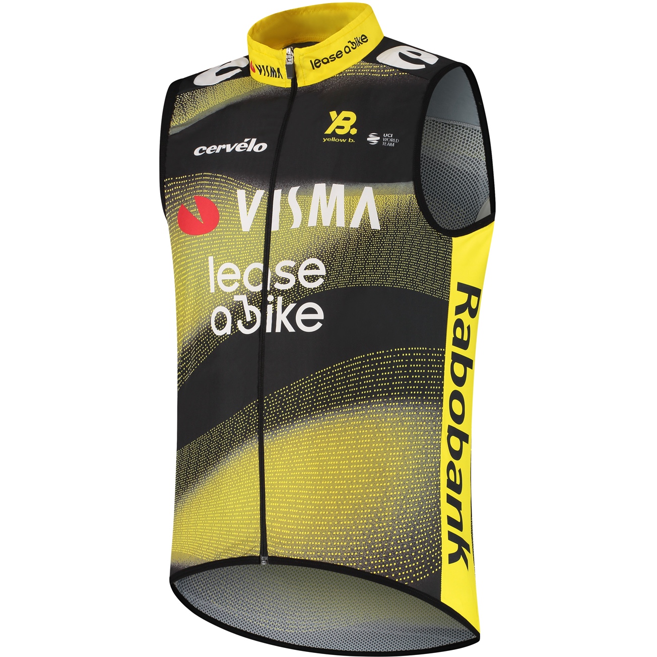 Photo produit de RAPidGEAR Gilet Tour de France Team Visma | Lease a Bike 2025 - noir/jaune