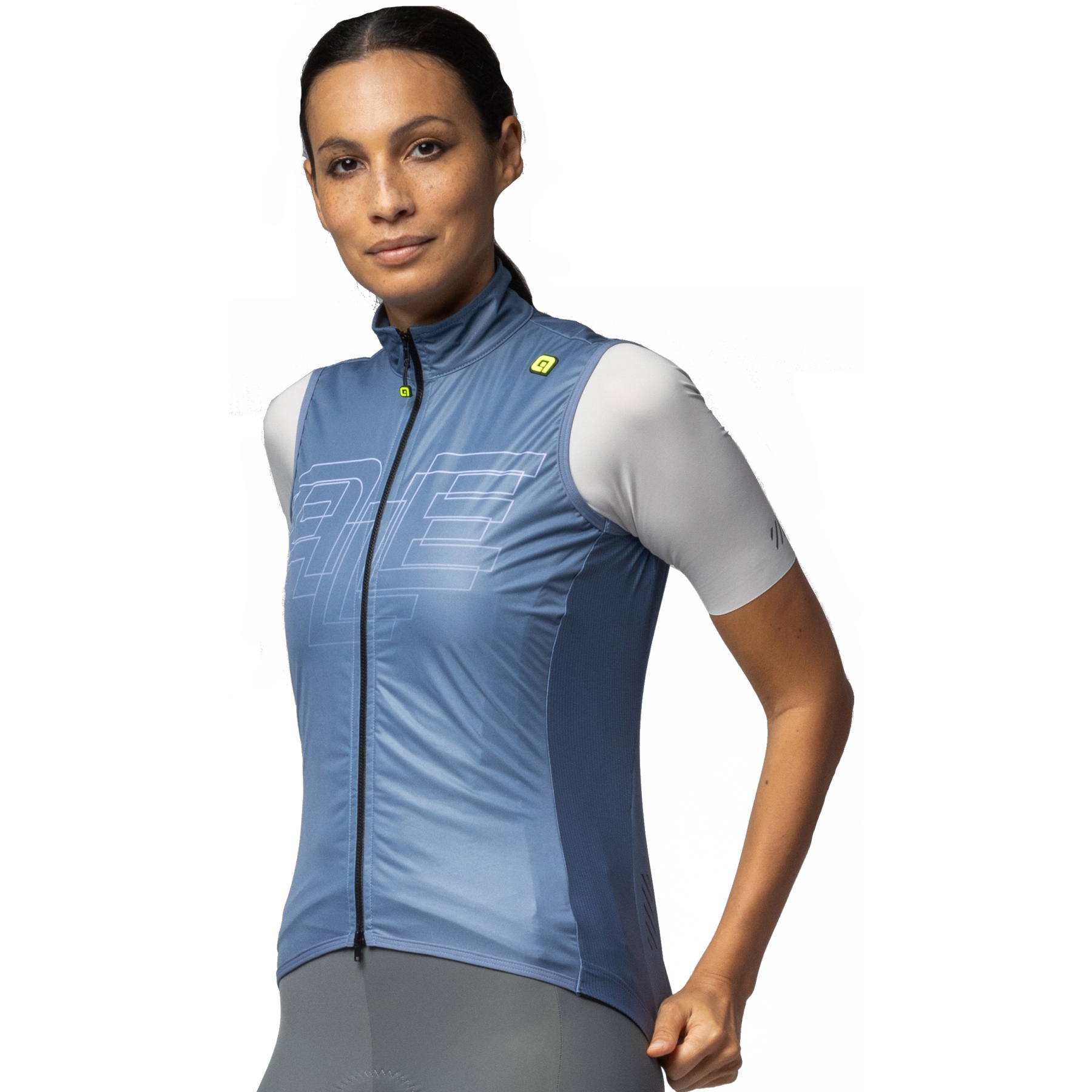 Picture of Alé PR-E Sauvage Vest Women - steel blue