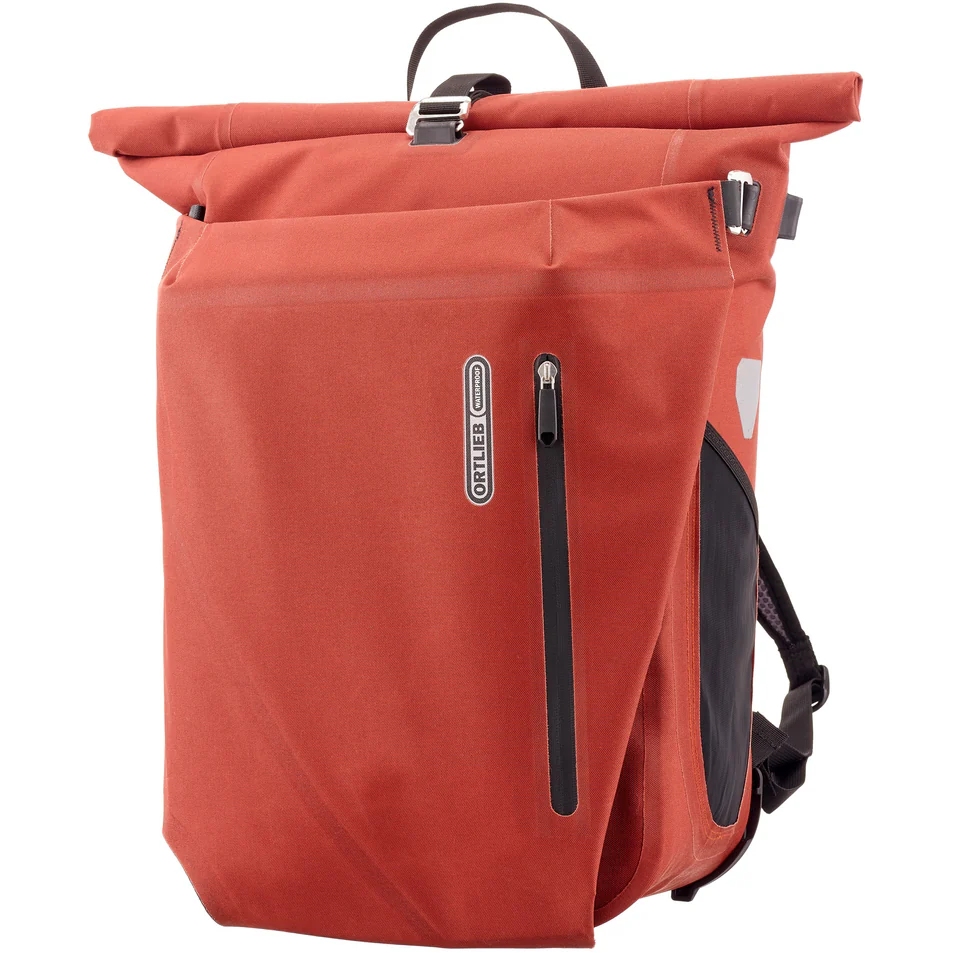 Bild von ORTLIEB Vario Plus QL2.2 Fahrradtasche / Rucksack - 26L - dark chili