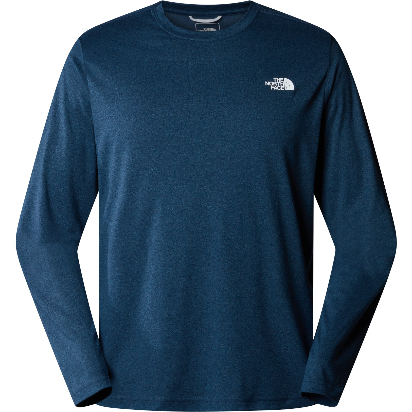 Picture of The North Face Reaxion Amp Long Sleeve Crew Men - Shady Blue Dark Heather