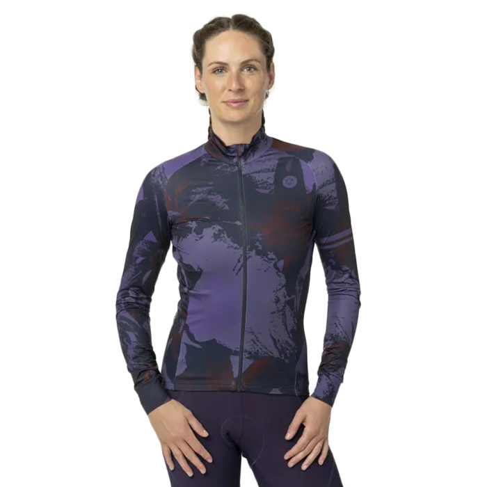 Maillot Cyclisme Femme GORE WEAR Rain Camo - Manches Courtes, Coupe étroite, Tissu Respirant Recyclé