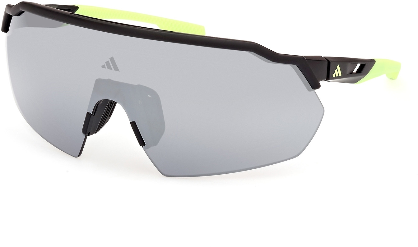 Picture of adidas SP0093 Sport Sunglasses - Matte Black / Mirror Smoke