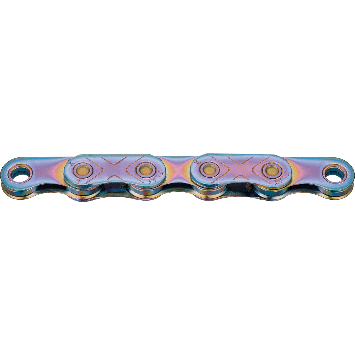 KMC X-Flat Chain - WAXED | 12-/13-Speed - aurora blue | BIKE24