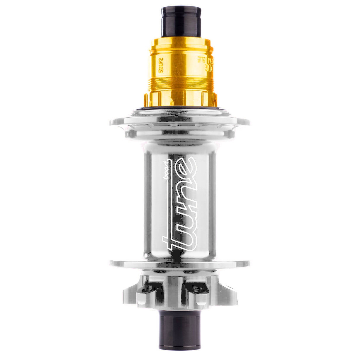 Produktbild von Tune ClimbHill Boost Hinterradnabe - Standard Lager | 6-Loch | 12x148mm - 32-Loch - XD/XDR Endurance - silber
