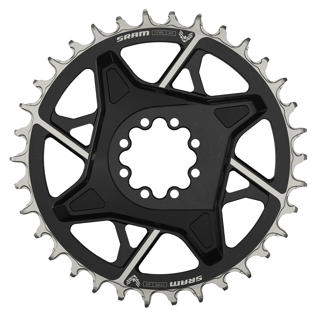 Picture of SRAM X0 Eagle Chainring - Direct Mount | T-Type | 12-speed | D1 - Offset 3mm