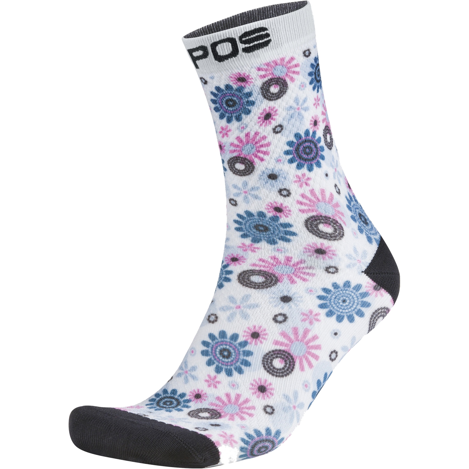 Immagine prodotto da Karpos Calze Donna - Spasso Print - niagara/bloom/bright white