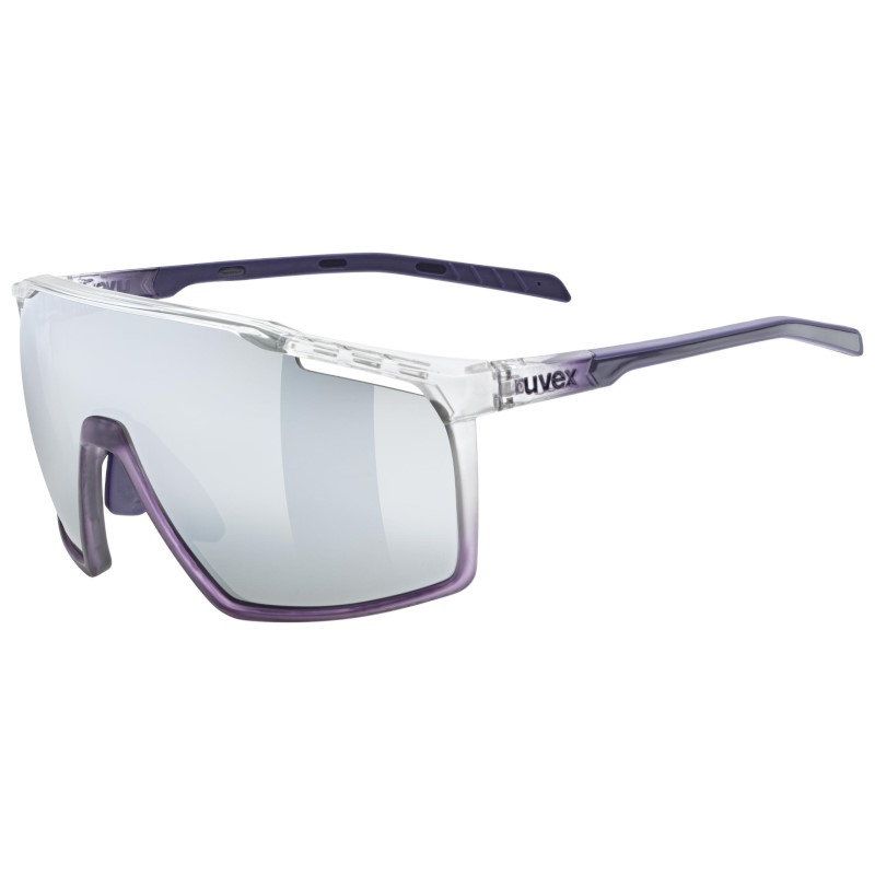 Produktbild von Uvex mtn perform Brille - clear-met purplet/supravision mirror silver