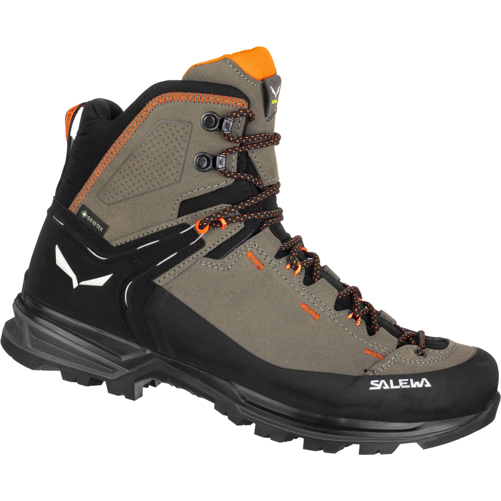Image of Salewa Mountain Trainer 2 Mid GTX Approach Shoes - bungee cord/black 7953