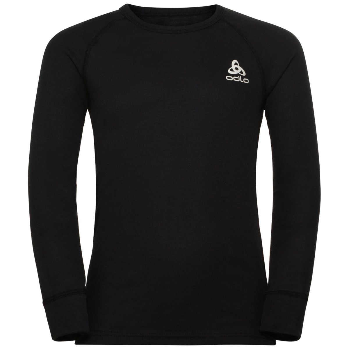Produktbild von Odlo Active Warm Langarm-Unterhemd Kinder - schwarz