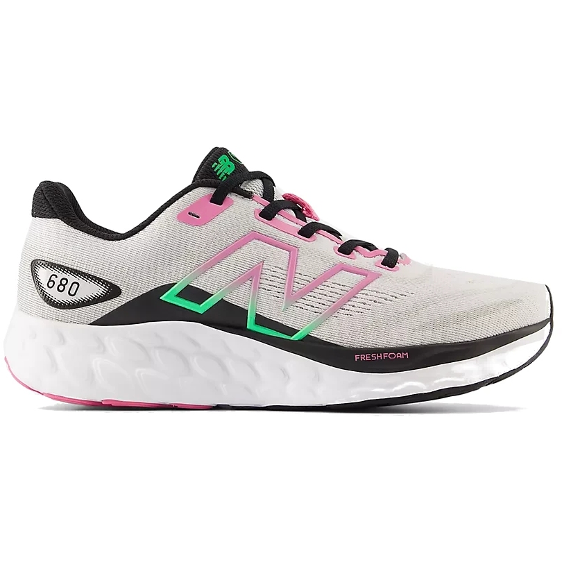 New Balance Fresh Foam 680 v8 Road Running Shoes Women - Grey Matter/Black