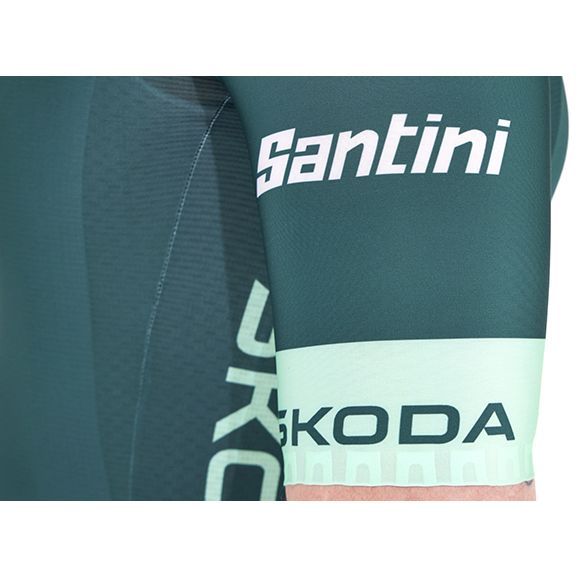 Santini Radtrikot Tour De France Leader Der Berge - Atmungsaktiv Für Radsport